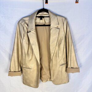 Halogen Gold Blazer